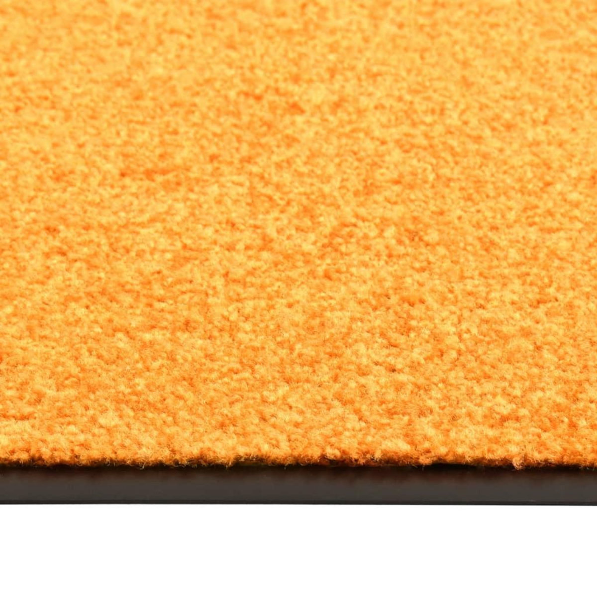 VIDAXL Paillasson lavable Orange 120x180 cm