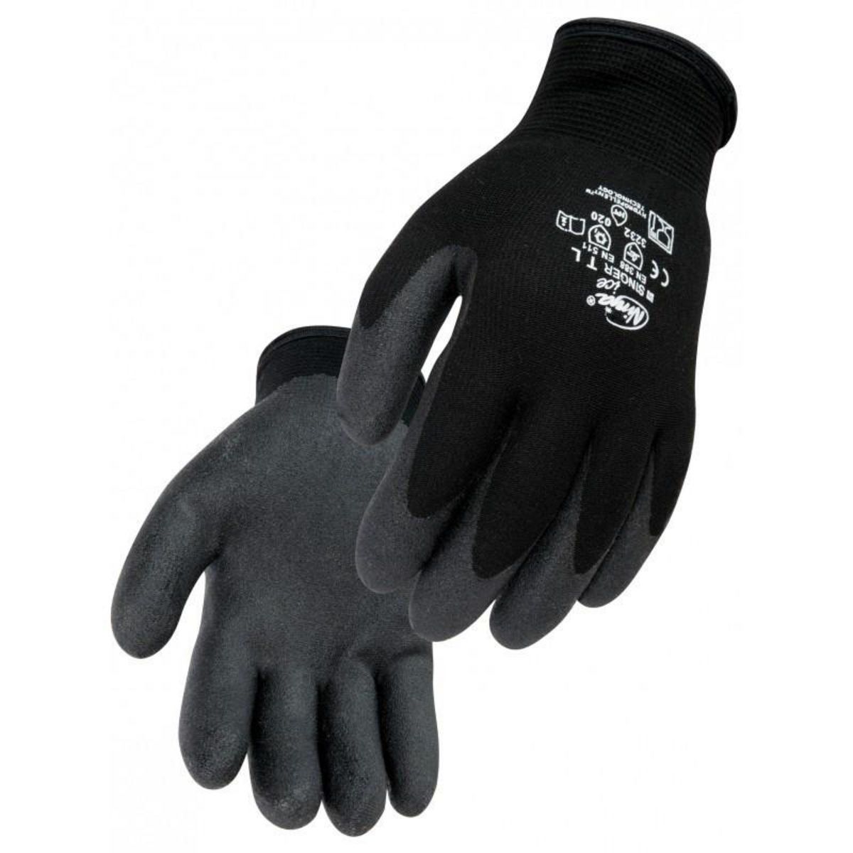 Singer Gants de protection froid Ninja Ice enduit HPT noir T10 NI00 SINGER NI00 T10