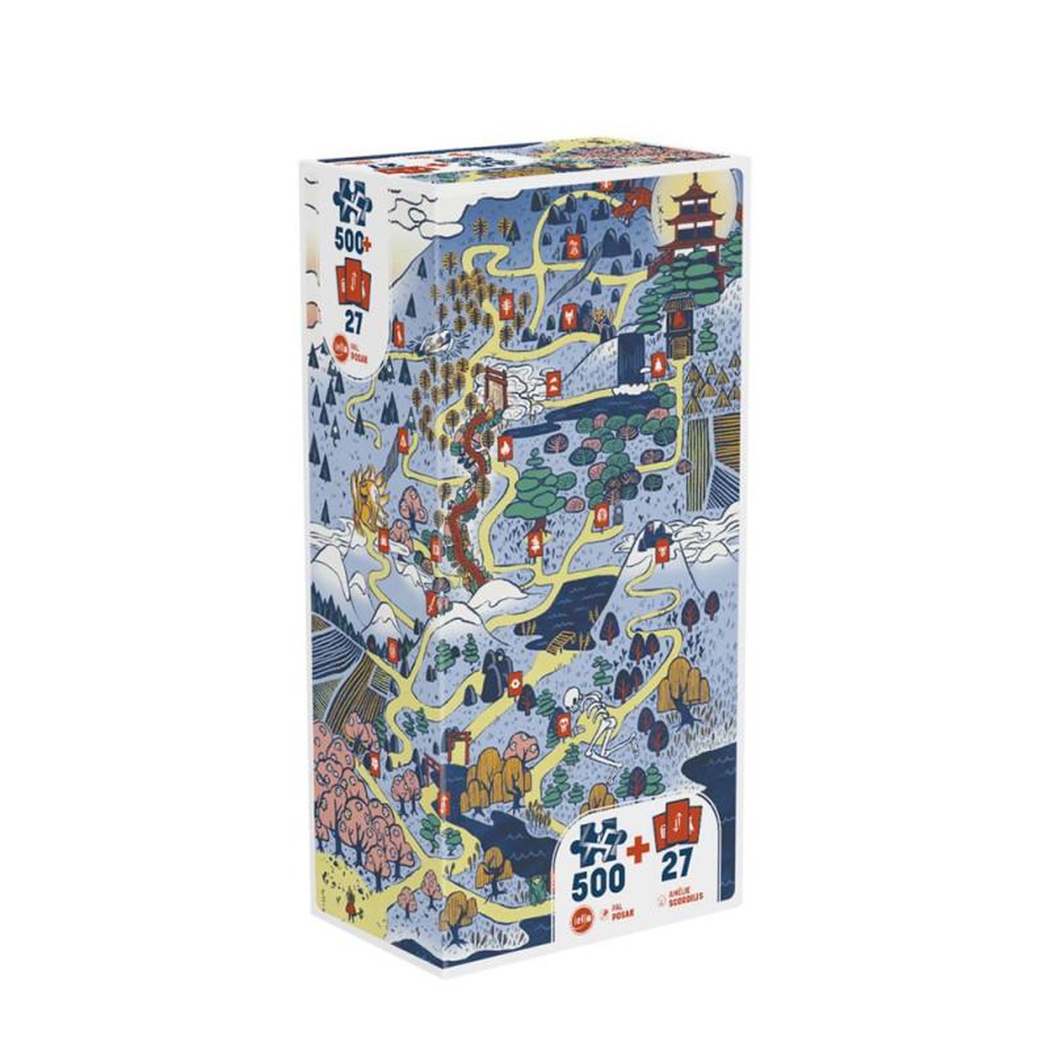Iello Puzzle 500 pièces Iello Play Forêt