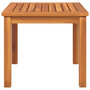 Voir la diapositive 3 : VIDAXL Table basse 40x40x36 cm bois d'acacia massif