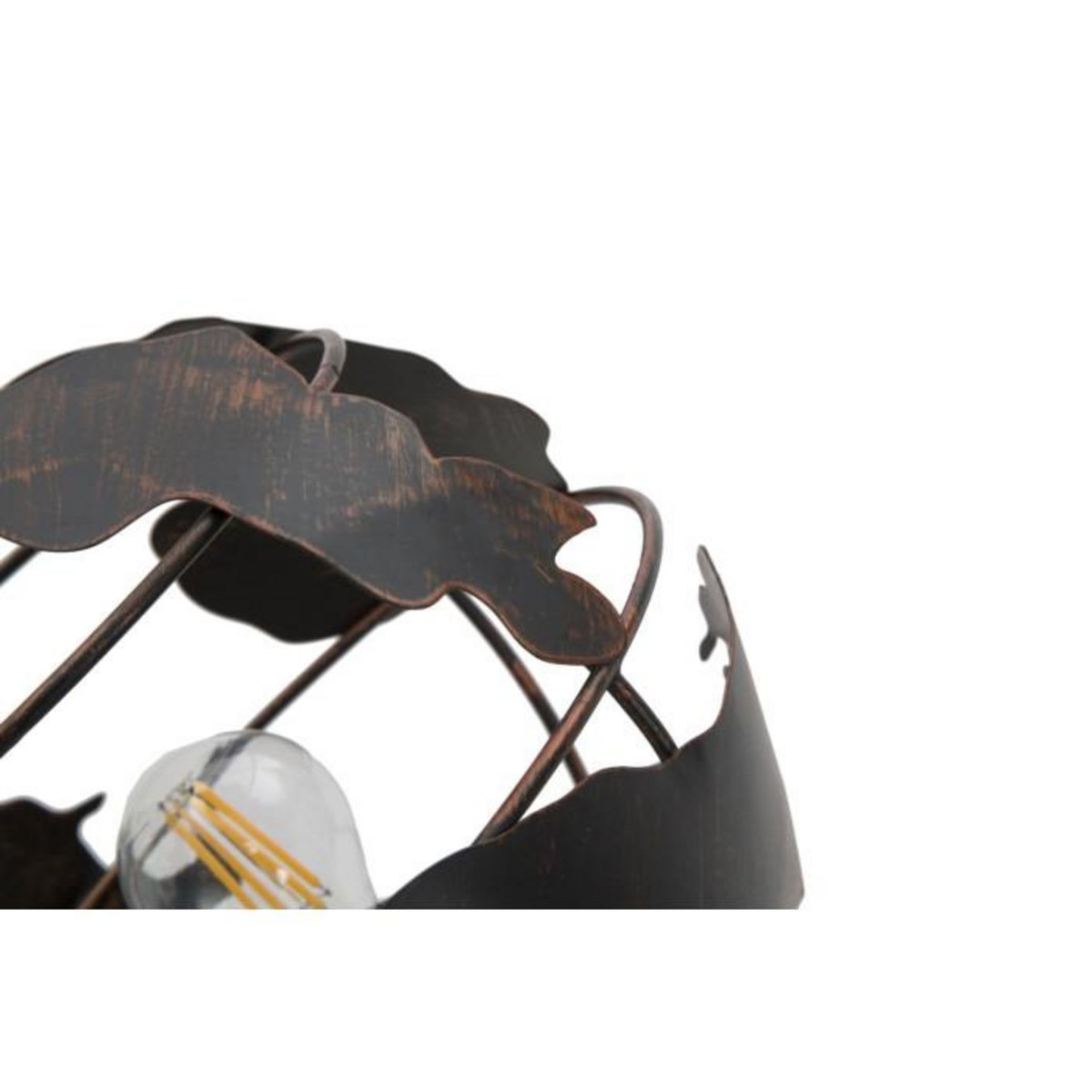 Paris Prix Lampe à Poser en Métal  World  40cm Noir