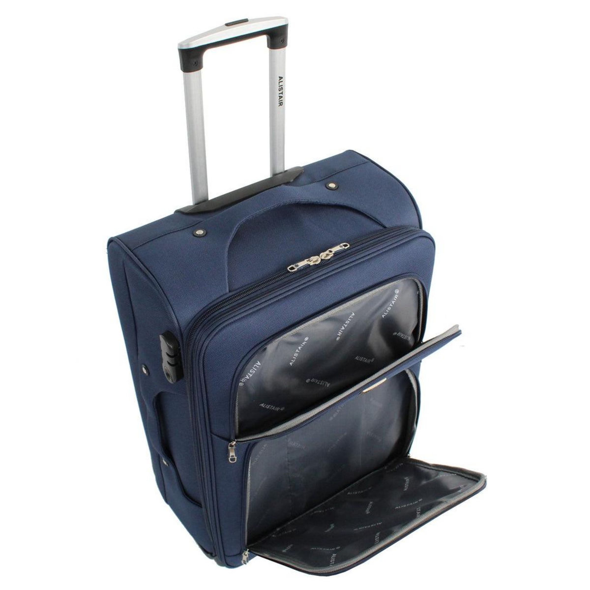 Alistair Set de 3 Valises 58cm-68cm-78cm Alistair - Collection Plume 2.0 - 4 roues - Toile souple