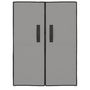 Voir la diapositive 3 : VIDAXL Armoire a chaussures Gris 60x28x90 cm Tissu