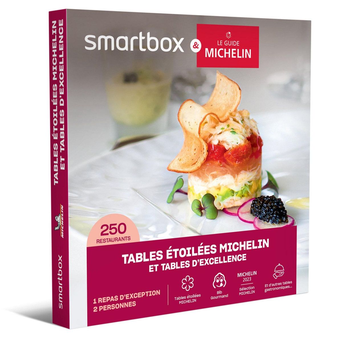 Smartbox Tables étoilées MICHELIN et tables d'excellence - Coffret Cadeau Gastronomie