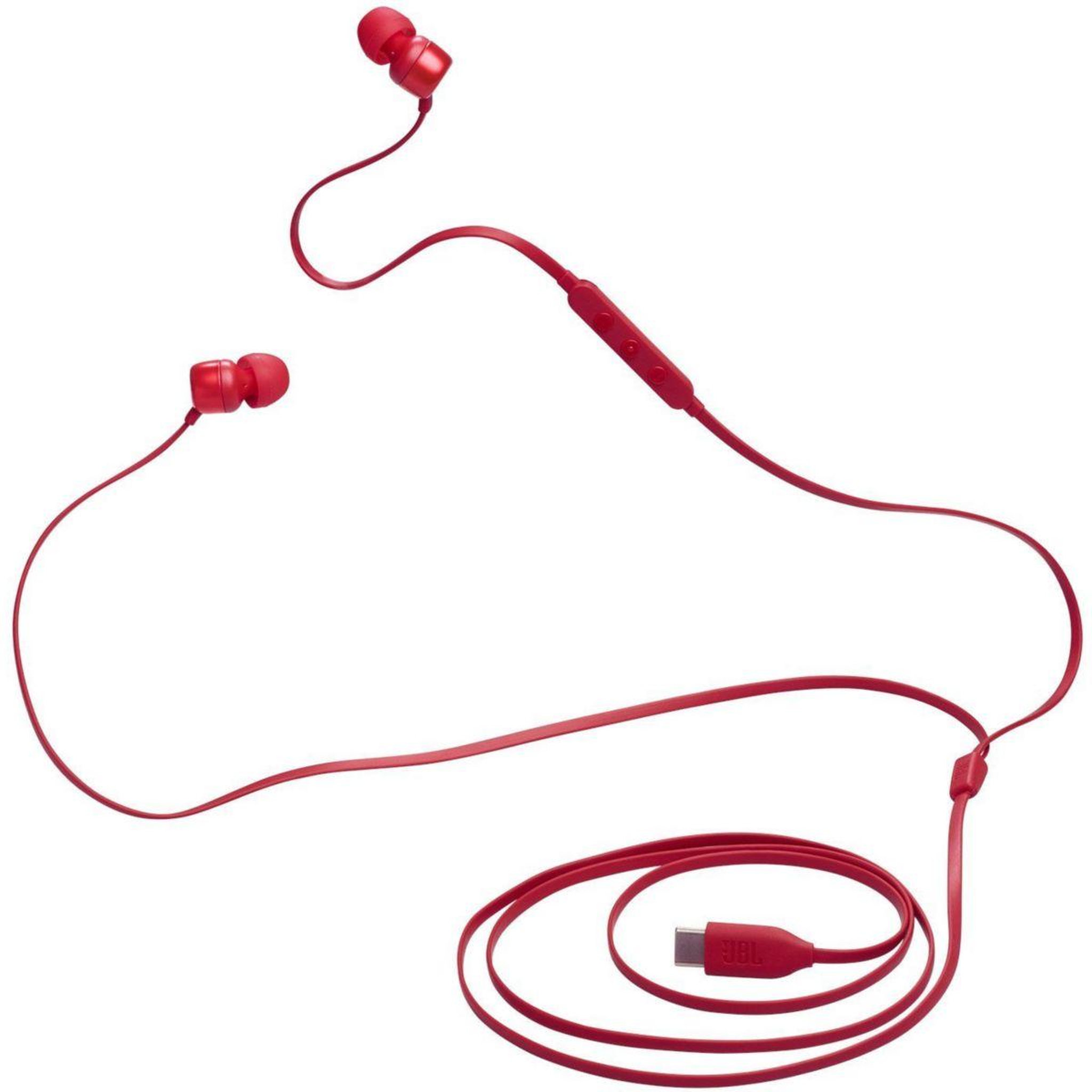 Voir la diapositive 4 : JBL Ecouteurs Tune 310 C Rouge