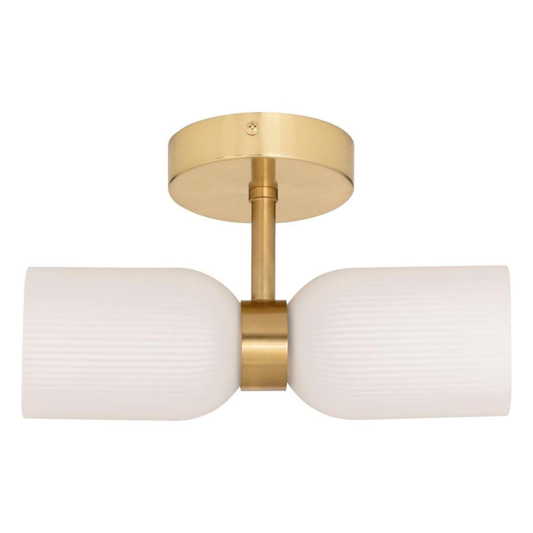 Voir la diapositive 2 : ATMOSPHERA Applique murale en verre  rio  26cm blanc