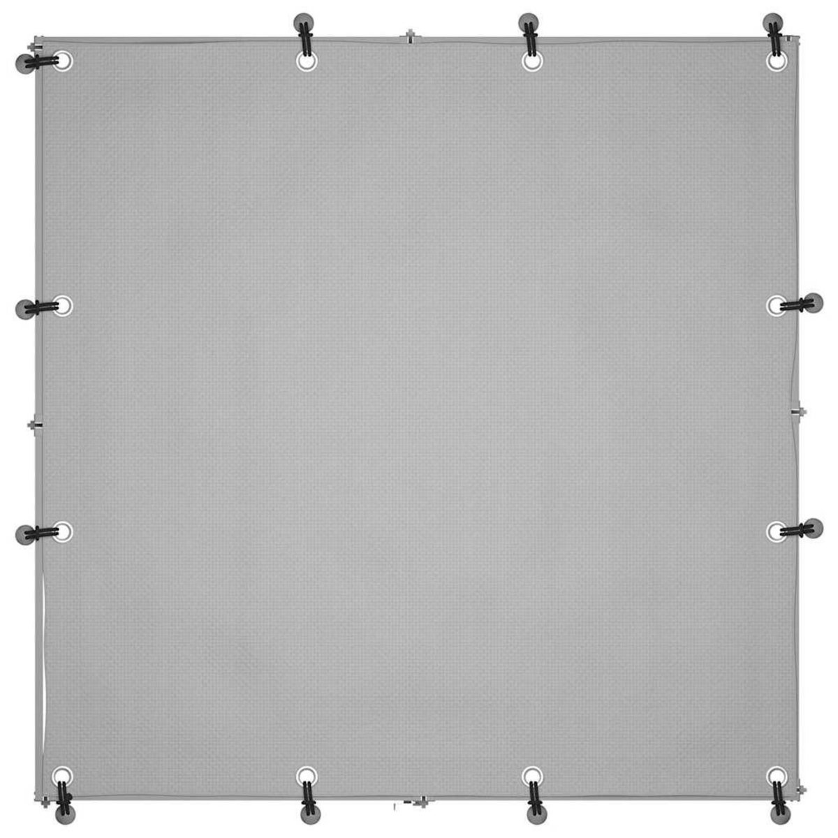 VIDAXL Chenil Argente 110x110x110 cm Acier
