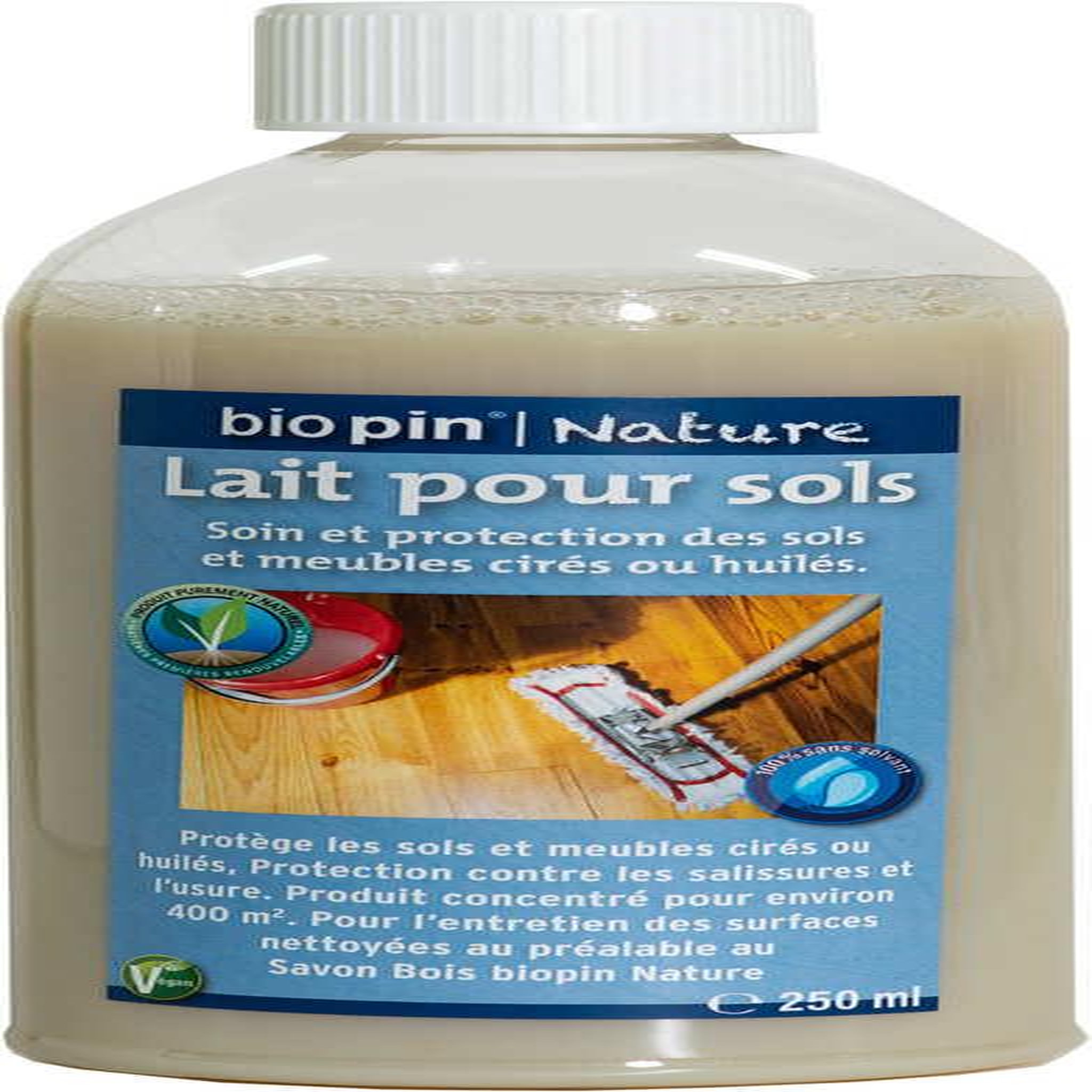 CENTRALE BRICO Lait pour sols 0,25 L - Incolore