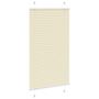 Voir la diapositive 3 : VIDAXL Store plisse creme 70x150 cm largeur du tissu 69,4 cm polyester