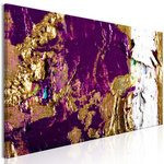 Paris Prix Tableau Imprimé  Purple Wave Narrow. Coloris disponibles : Multicolore