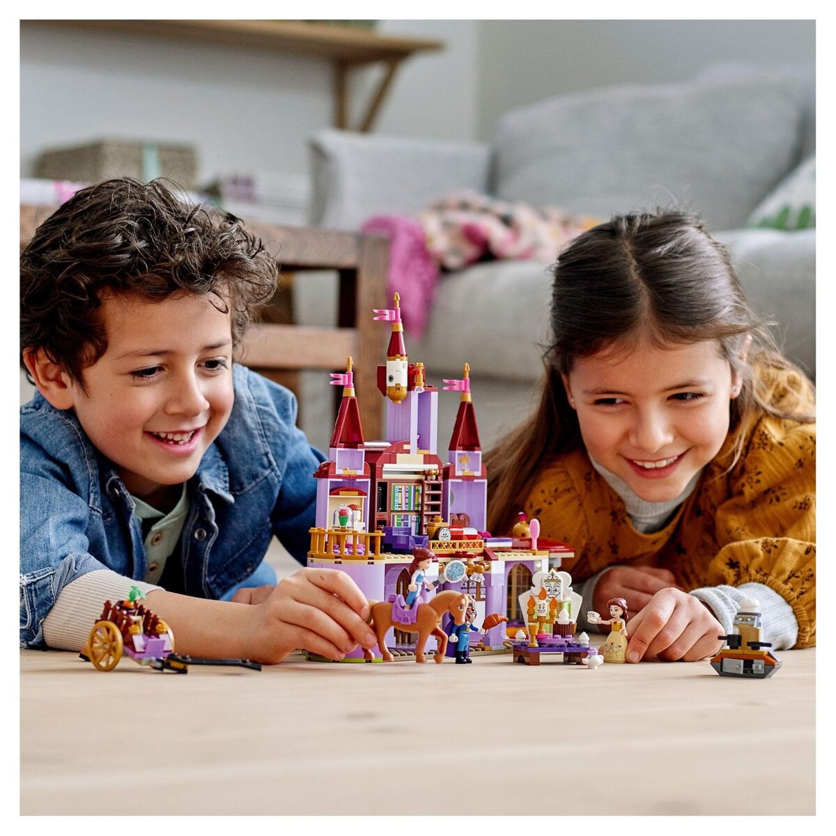 LEGO Disney 43196 - Le château de la Belle et la Bête avec figurines