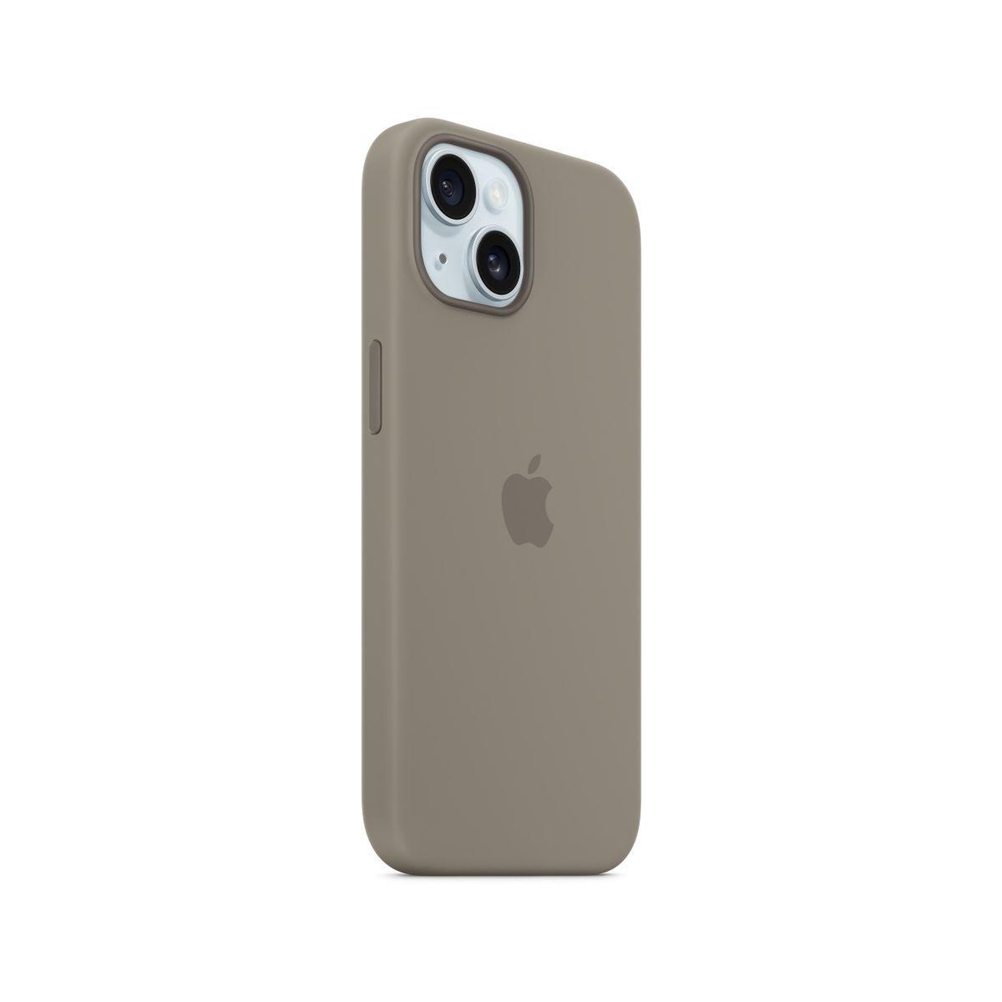 Voir la diapositive 1 : APPLE Coque iPhone 15 MagSafe silicone Argile