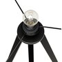 Paris Prix Lampe à Poser Design  Mala  64cm Gris & Noir
