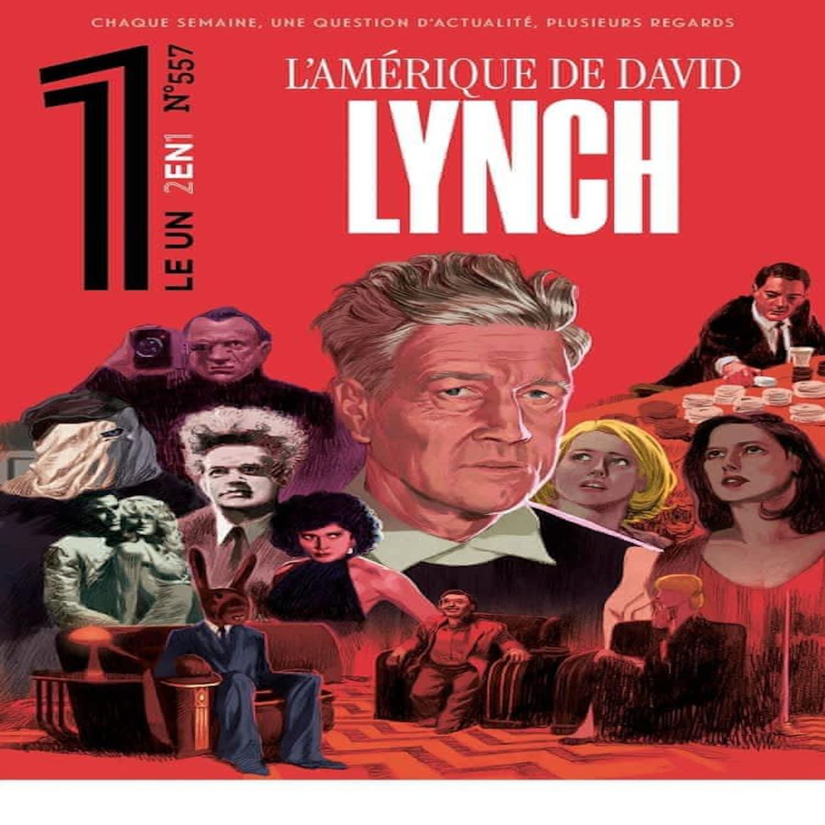 LE 1 HEBDO 2 EN 1 N° 557 : L'AMERIQUE DE DAVID LYNCH, Seingier Hélène
