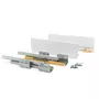 EMUCA SRL Kit de tiroir Concept hauteur 105 mm et profondeur 350 mm finition blanc