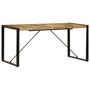 Voir la diapositive 2 : VIDAXL Table a manger 160x80x75 cm bois de manguier massif