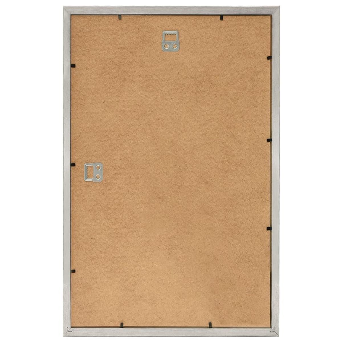 VIDAXL Collage de cadres photo 5 pcs de mur Argente 70x90 cm MDF