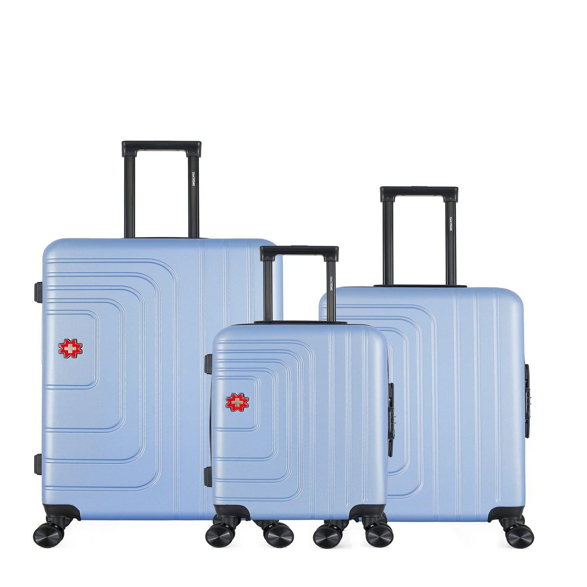 SWISS KOPPER SWISS KOPPER - LOT DE 3 - Valises grand format, weekend et cabine RUTI