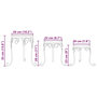 Voir la diapositive 6 : VIDAXL Supports pour plantes 3 pcs terre cuite et blanc ceramique