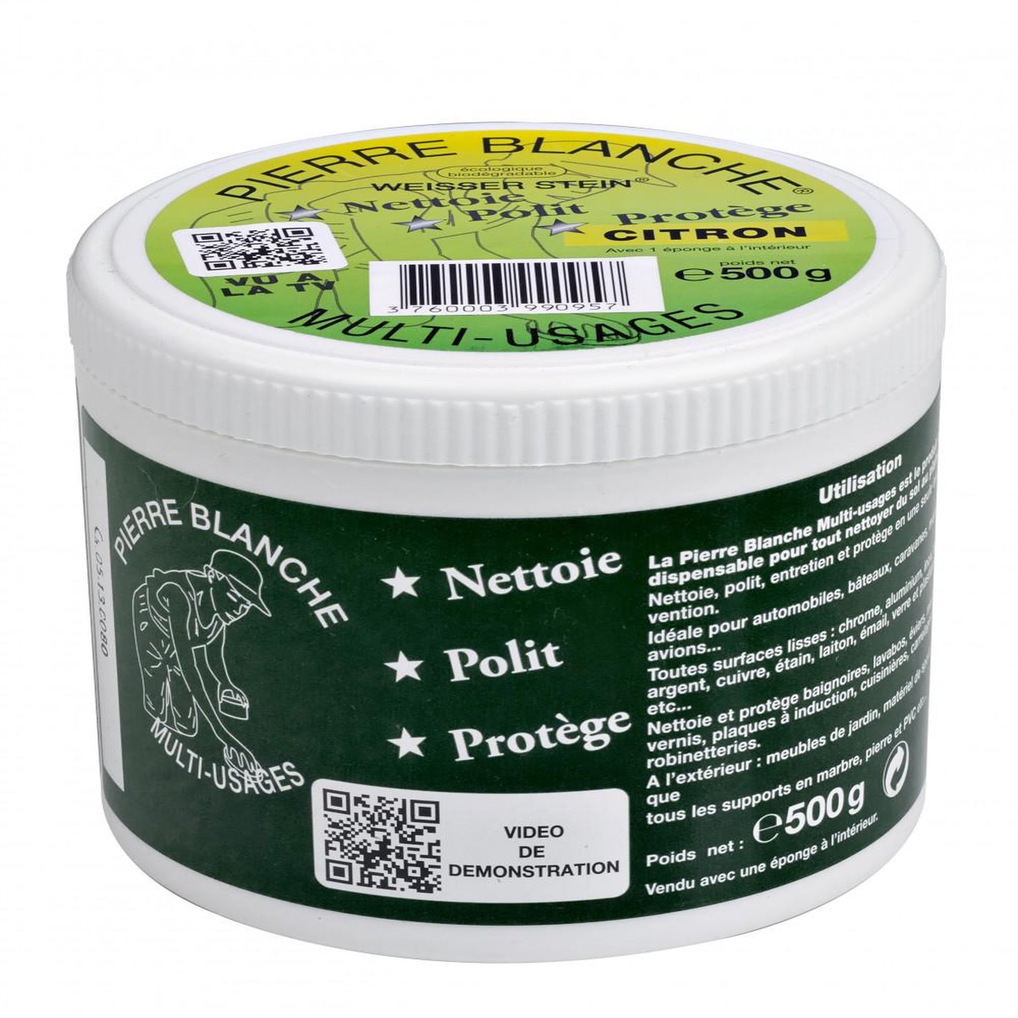 CENTRALE BRICO Pierre blanche 0,5 kg