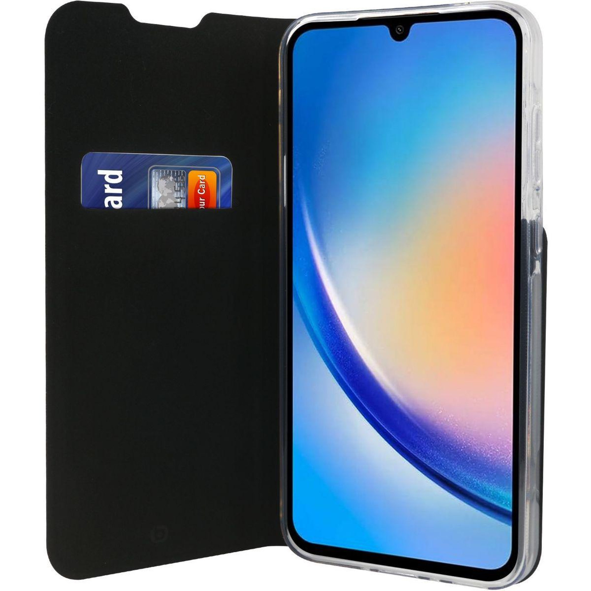 Voir la diapositive 1 : ESSENTIEL B Etui Samsung A35 Folio Noir
