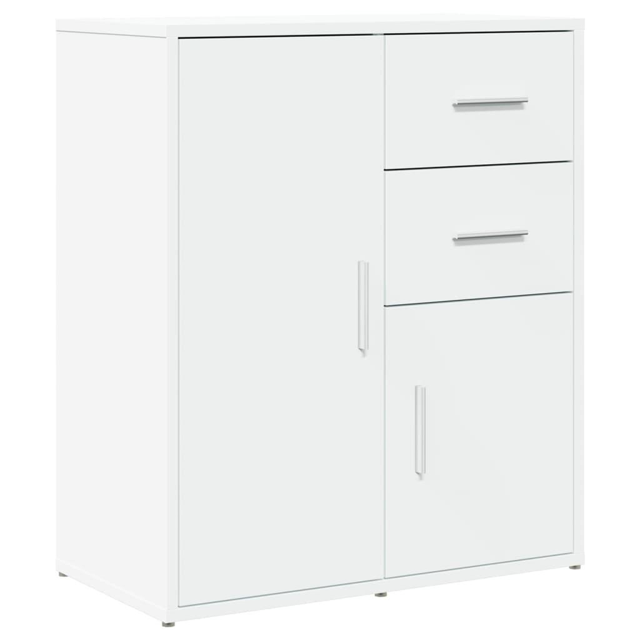 Voir la diapositive 4 : VIDAXL Buffets 2 pcs blanc 60x31x70 cm bois d'ingenierie
