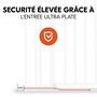 Voir la diapositive 4 : HAUCK Barrière de sécurité Clear Step? Set 2 +9 cm Blanc