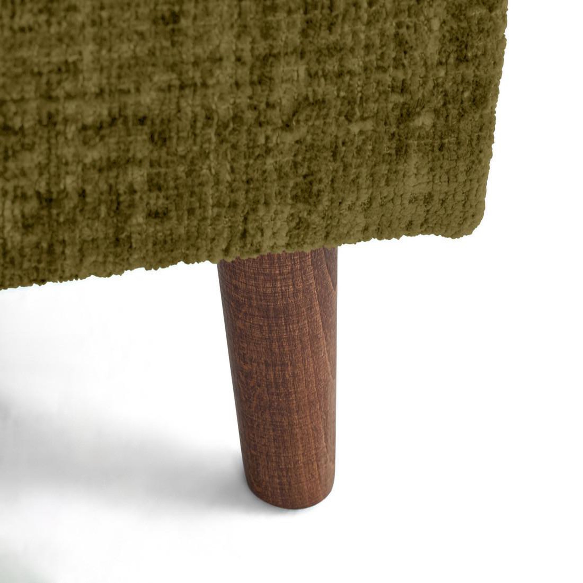 Voir la diapositive 5 : LISA DESIGN Rune - pouf en velours texturé