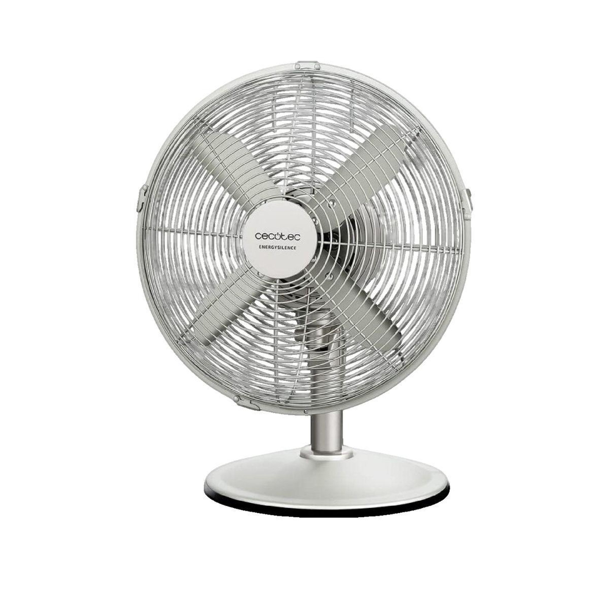 Voir la diapositive 1 : CECOTEC Ventilateur de bureau Cecotec EnergySilence 610 SteelDesk acier