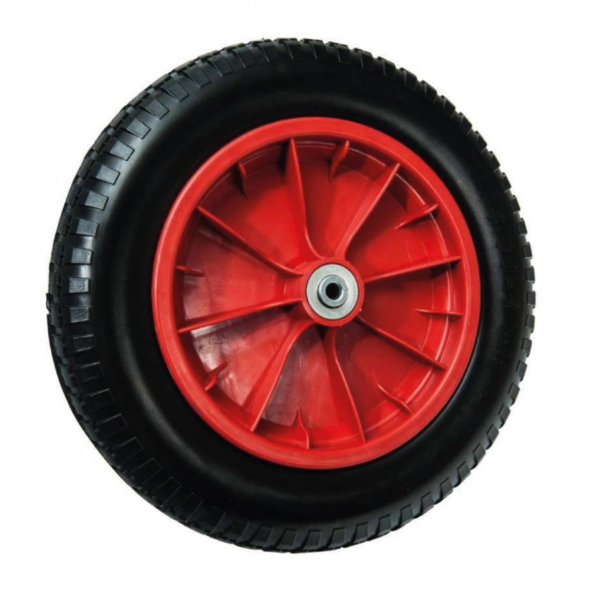 LINXOR Roue gonflable pour brouette - 33 x 8.5 cm - Axe 20 mm