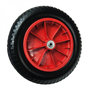 Voir la diapositive 1 : LINXOR Roue gonflable pour brouette - 33 x 8.5 cm - Axe 20 mm