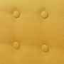 Voir la diapositive 4 : VIDAXL Fauteuil jaune tissu