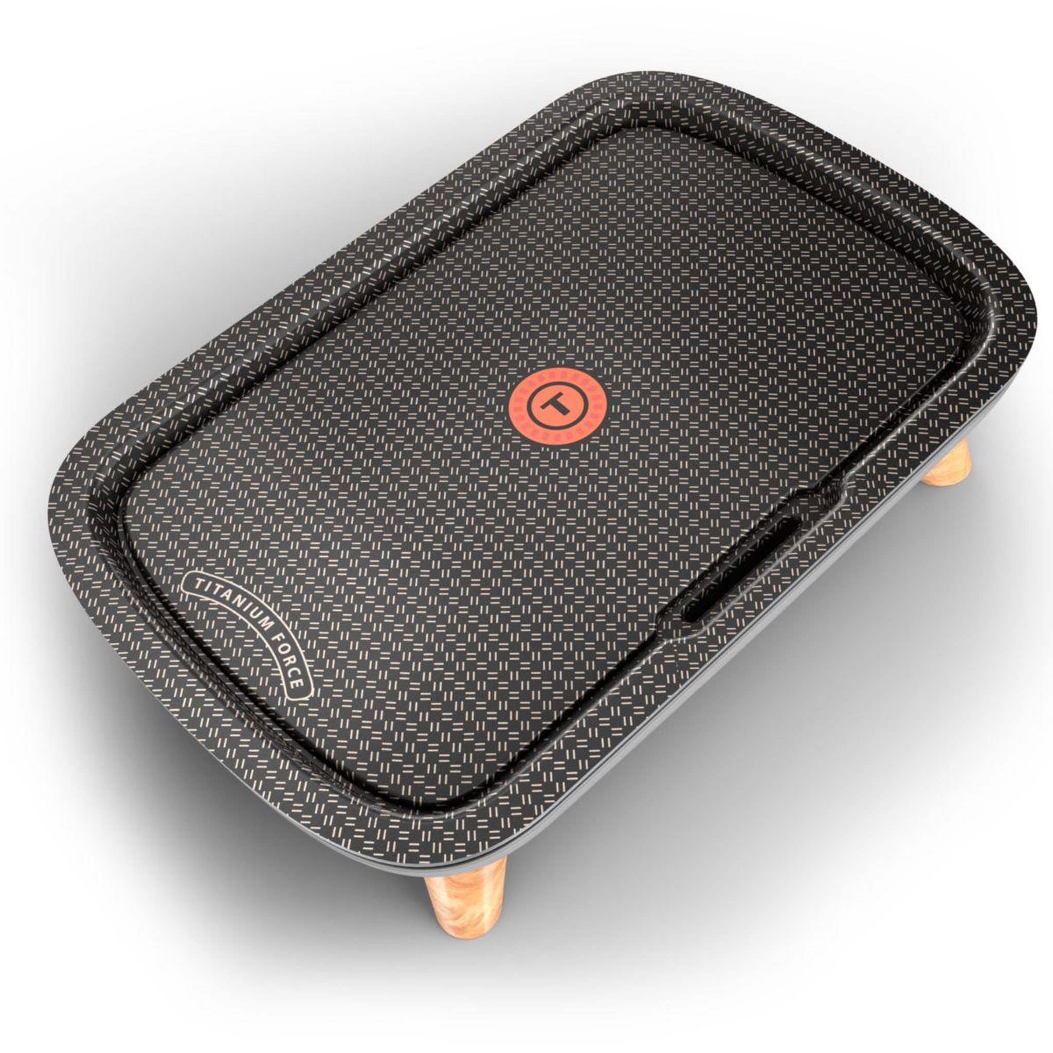 Voir la diapositive 3 : TEFAL Plancha électrique CB658P01 gris à poser, 46x30 cm