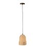 Voir la diapositive 2 : Paris Prix Lampe Suspension en Jonc  Lignes  26cm Naturel