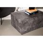 Voir la diapositive 6 : Paris Prix Table Basse Imitation Marbre  York  80cm Gris Foncé