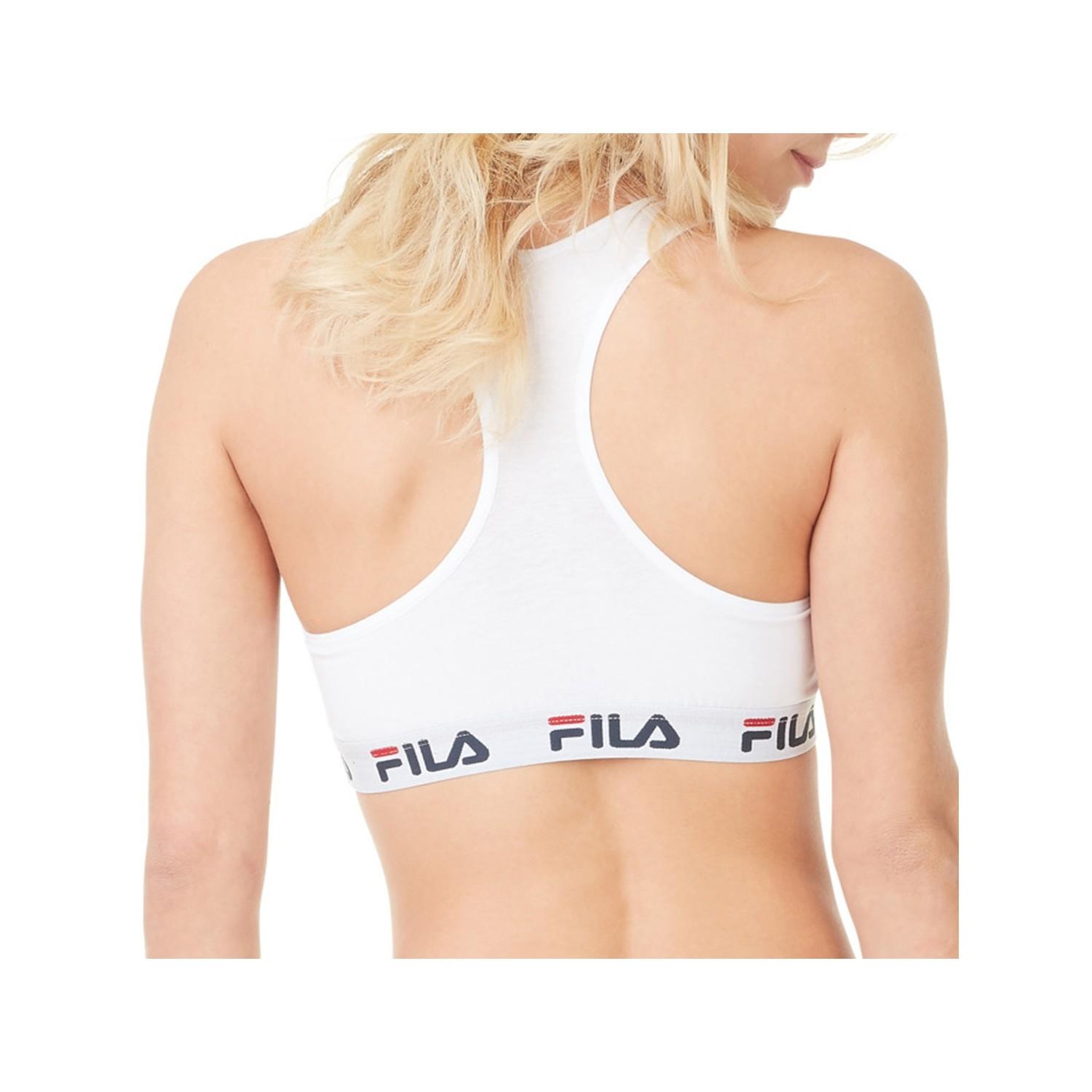 Voir la diapositive 4 : FILA Brassiere coton femme FU6042 Uni