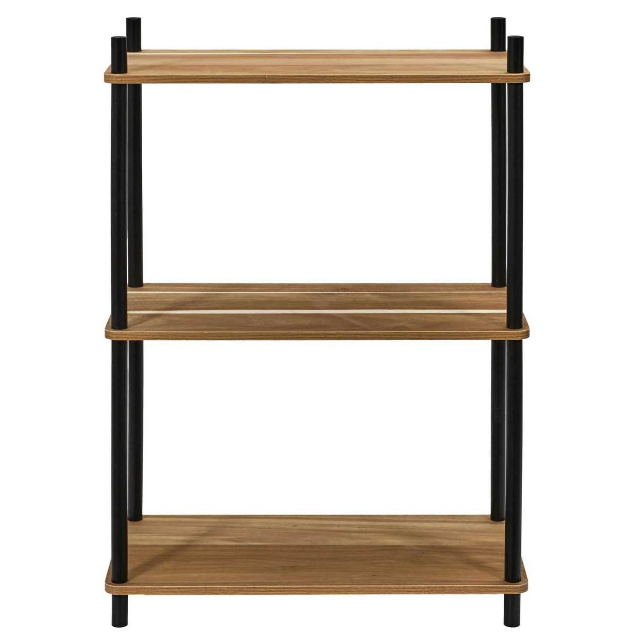 Voir la diapositive 2 : Paris Prix Étagère 3 niveaux  carol  84cm marron