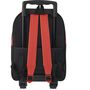 Voir la diapositive 6 : Sac maternelle à roulettes 38 cm CP/CE1/CE2 noir et rouge MIRACULOUS