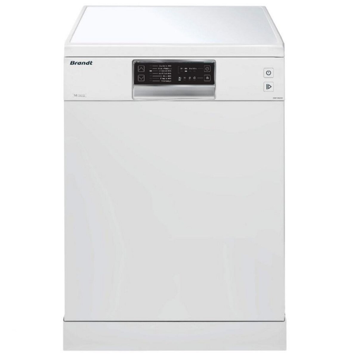 BRANDT Lave-vaisselle 60cm 14 couverts 44db - dsf14524w