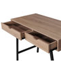 Voir la diapositive 3 : Bureau droit 2 tiroirs L100cm BROOKLINE