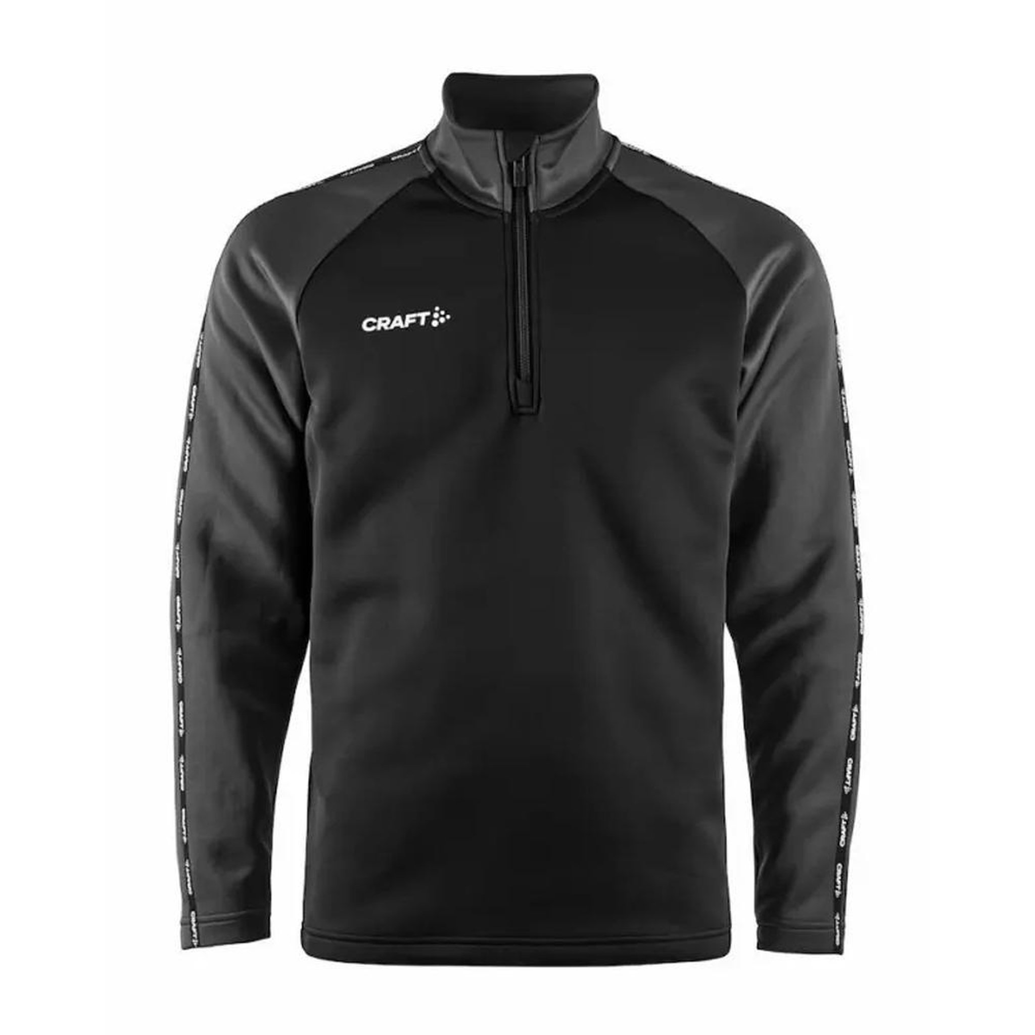 CRAFT Sweat Noir Homme Craft Squad 2.0. Coloris disponibles : Noir
