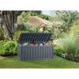 Voir la diapositive 4 : Keter Keter Boîte de rangement de jardin Glenwood 390 L