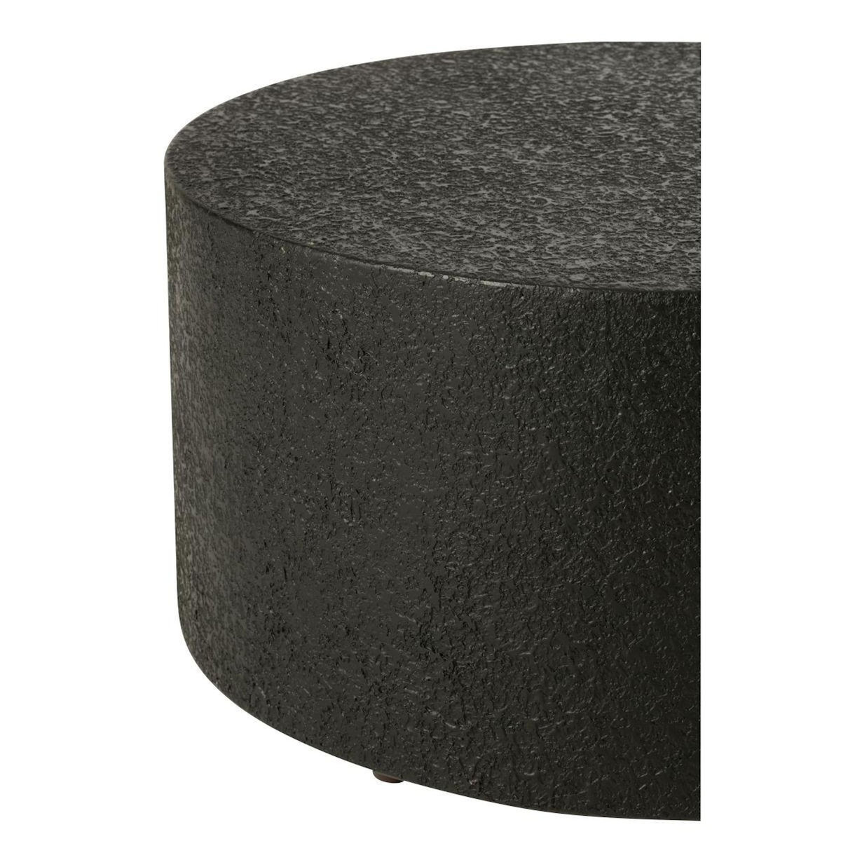 Paris Prix Table Basse Cylindrique  Tamrae  60cm Noir