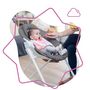 Voir la diapositive 8 : BADABULLE Transat bébé en hauteur Compact'up - Moonlight