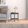 Voir la diapositive 3 : VIDAXL Table basse Gris Ø 42,5x45 cm Bois massif de pin