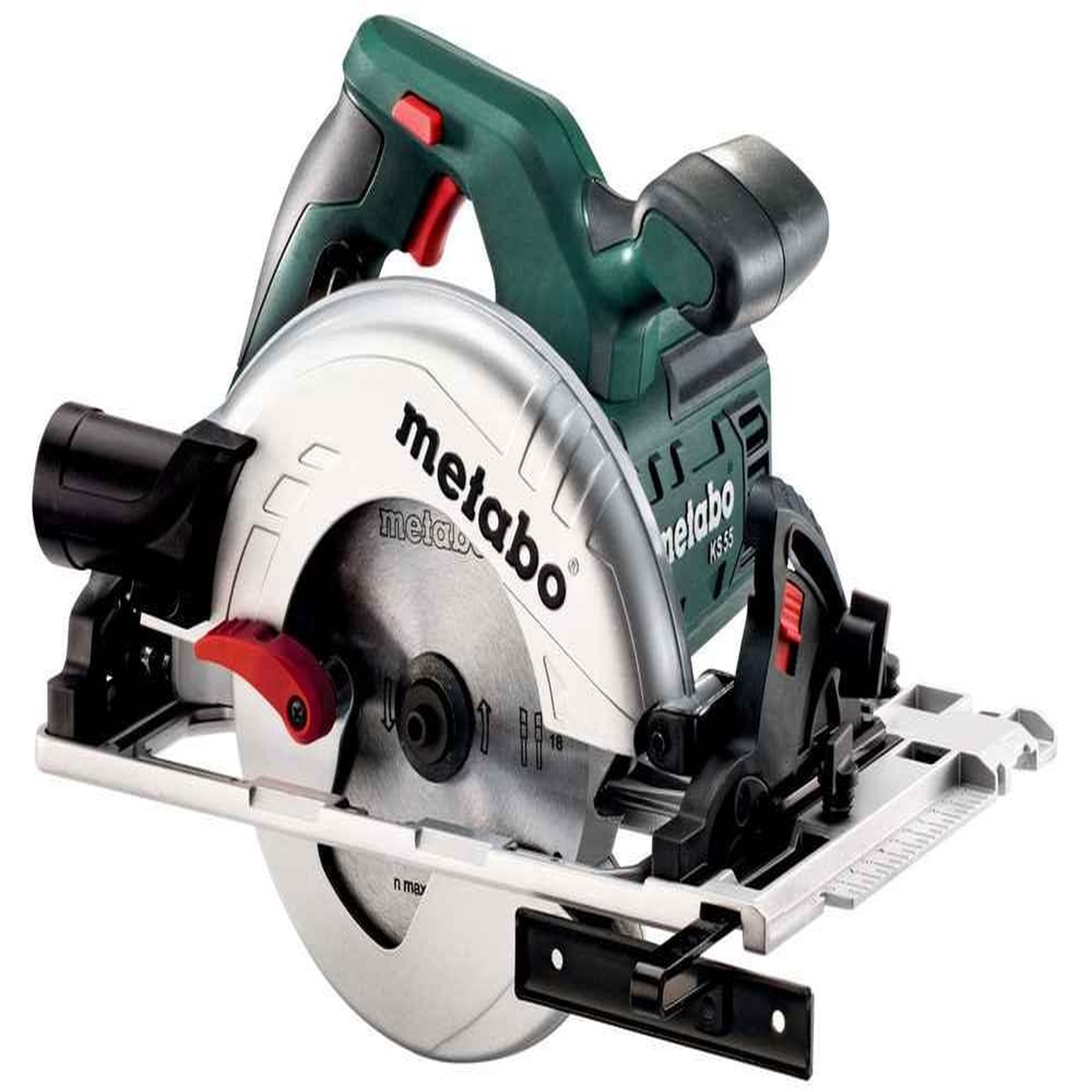 METABO SAS Scie circulaire KS 55 FS - 1200W - Profondeur de coupe 55 mm - Coffret