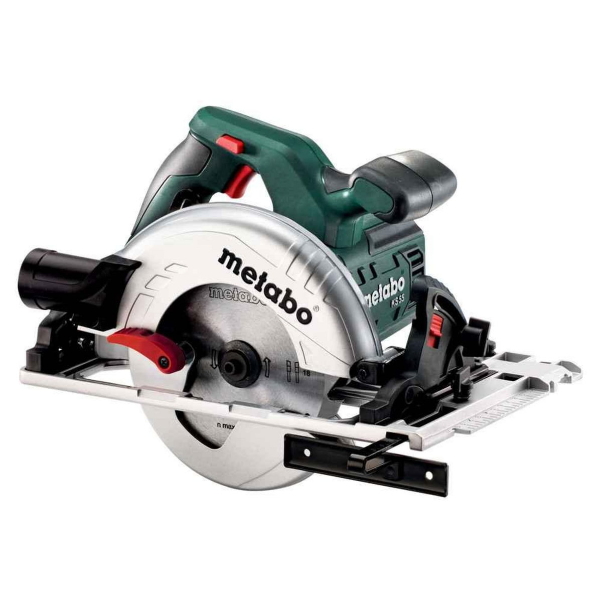 METABO SAS Scie circulaire KS 55 FS - 1200W - Profondeur de coupe 55 mm - Coffret