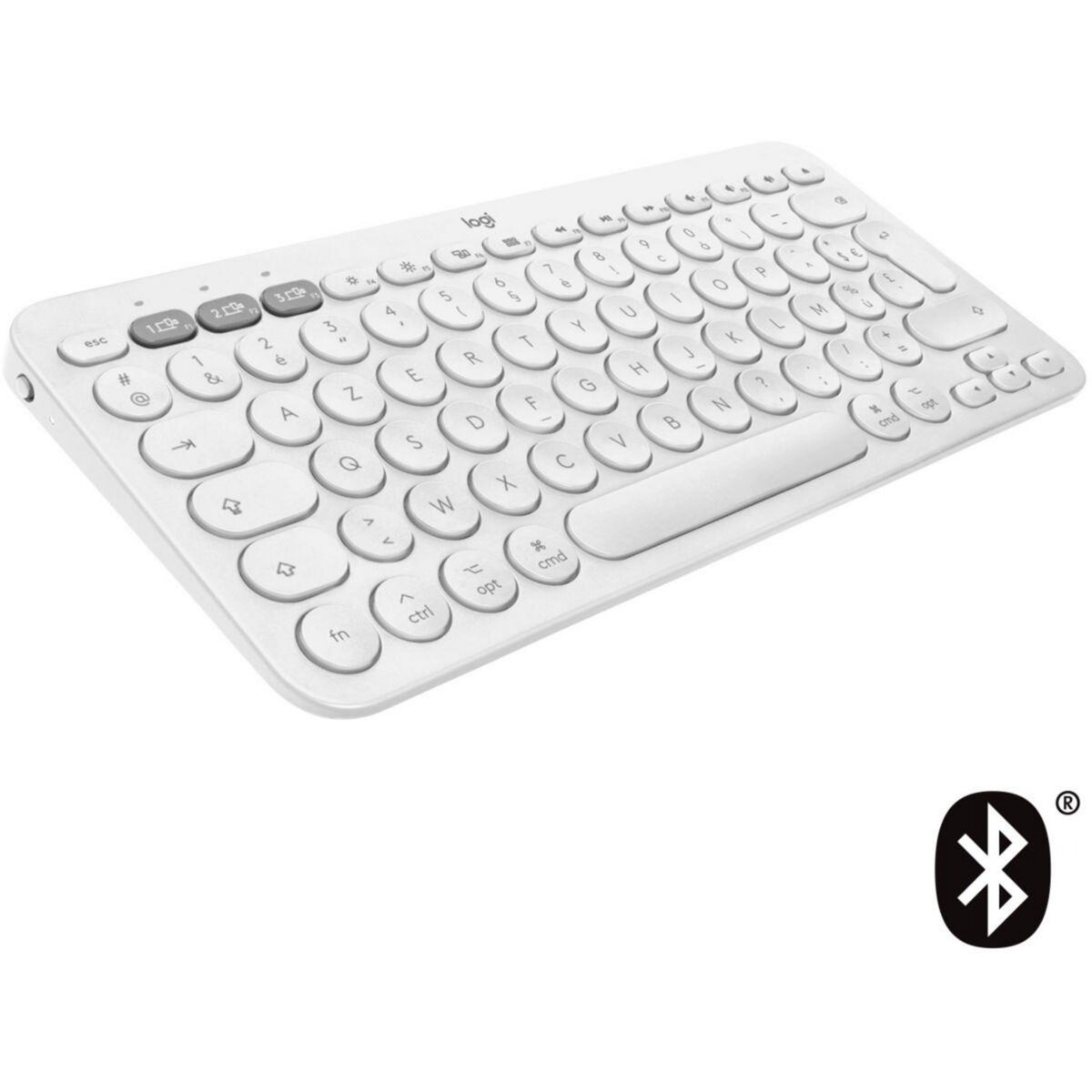 Logitech Clavier sans fil K380 pour Mac blanc