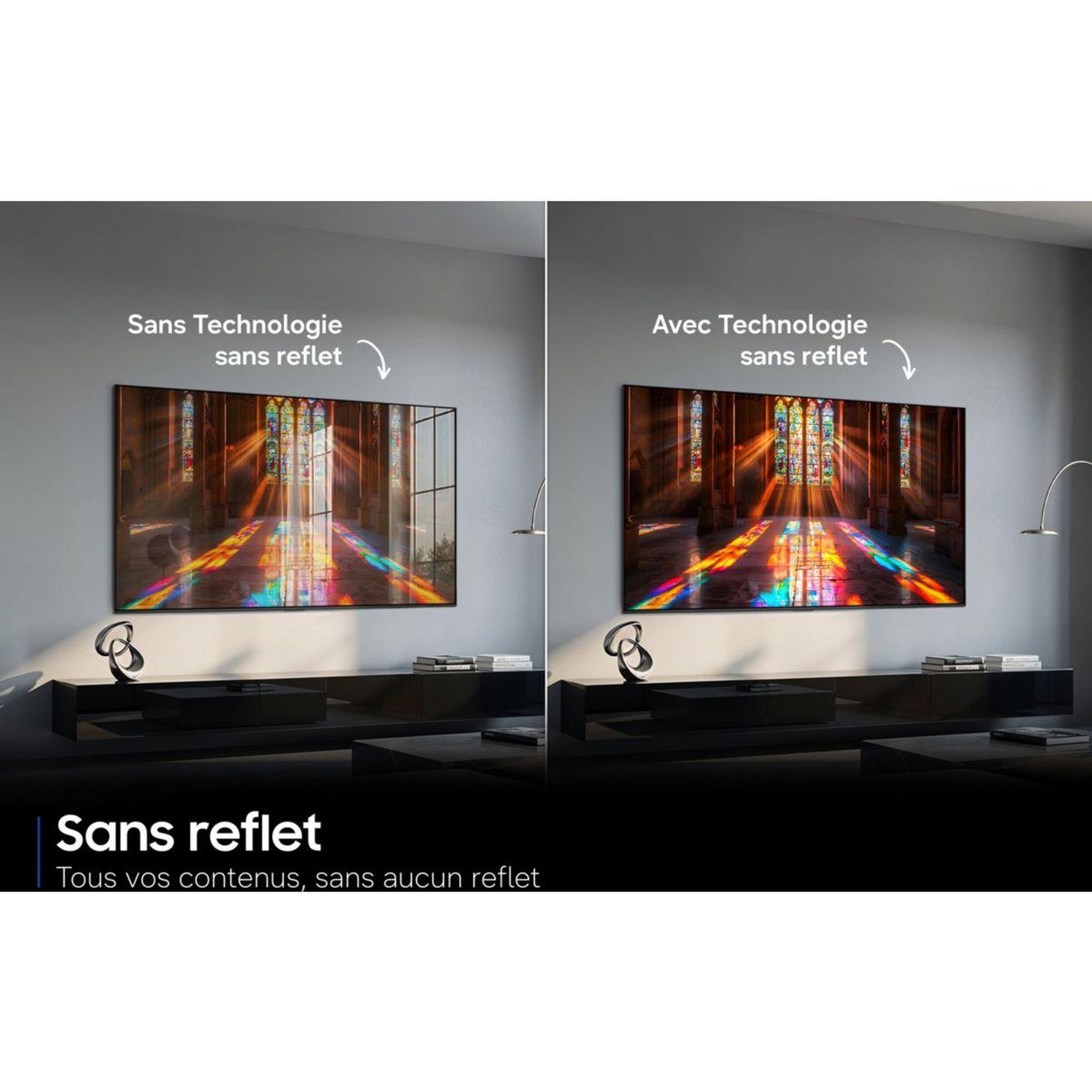 Voir la diapositive 3 : Samsung Tv oled tq55s92h (2026) 55  (138 cm) 4k - expérience gaming, smart tv avec ia, anti-reflet