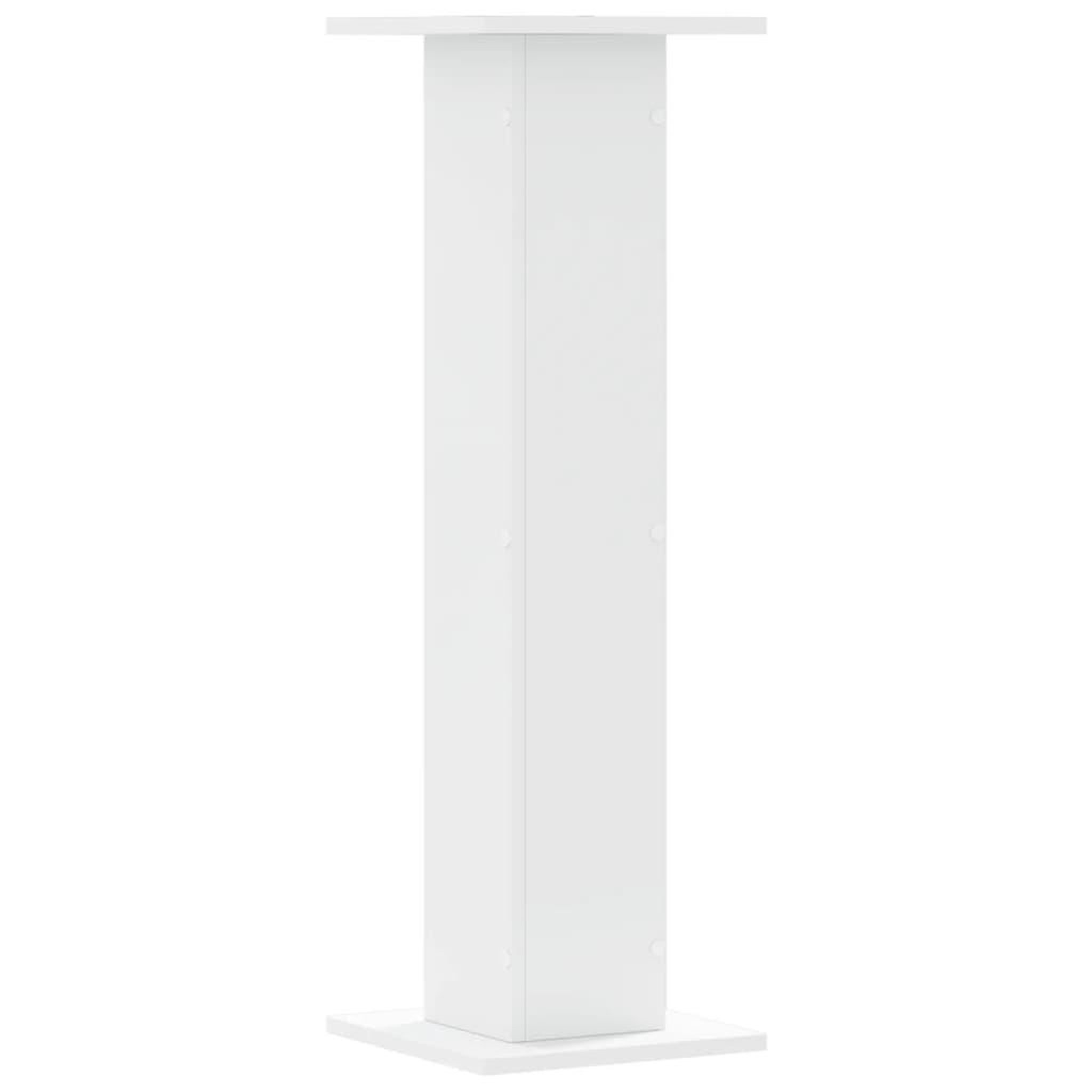 Voir la diapositive 5 : VIDAXL Supports pour plantes 2 pcs blanc 30x30x95 cm bois d'ingenierie